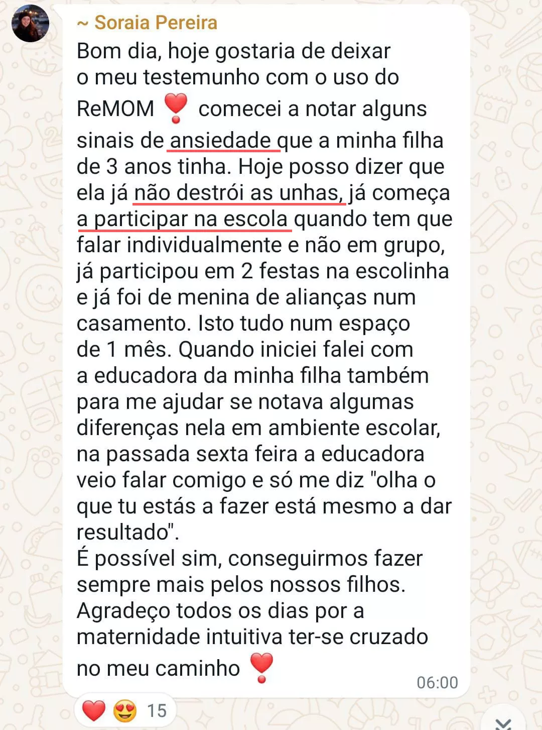 Depoimento - Roer as unhas
